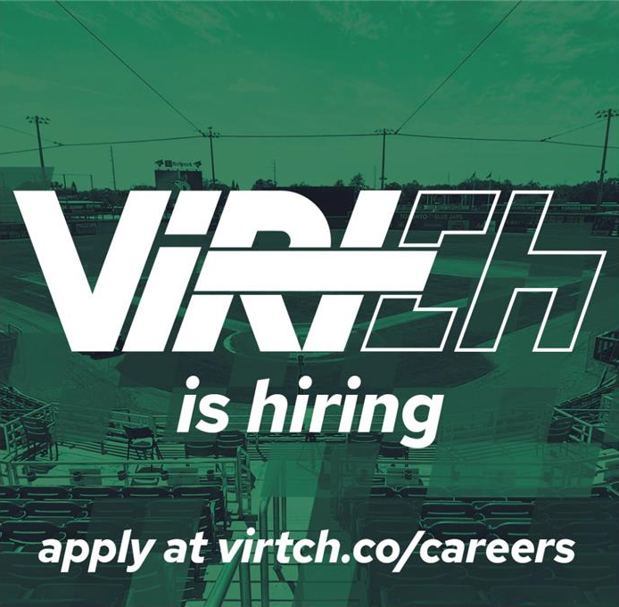 🚨 We're hiring for the 2025 Baseball Season! 🚨 VirtCh is on the lookout for talented individuals to join our team. 
🎥 Studio Producer: teamworkonline.com/sports-technol…
💻 Technical Director: teamworkonline.com/sports-technol…

#JobOpportunities #BaseballSeason #JoinOurTeam #VirtCh