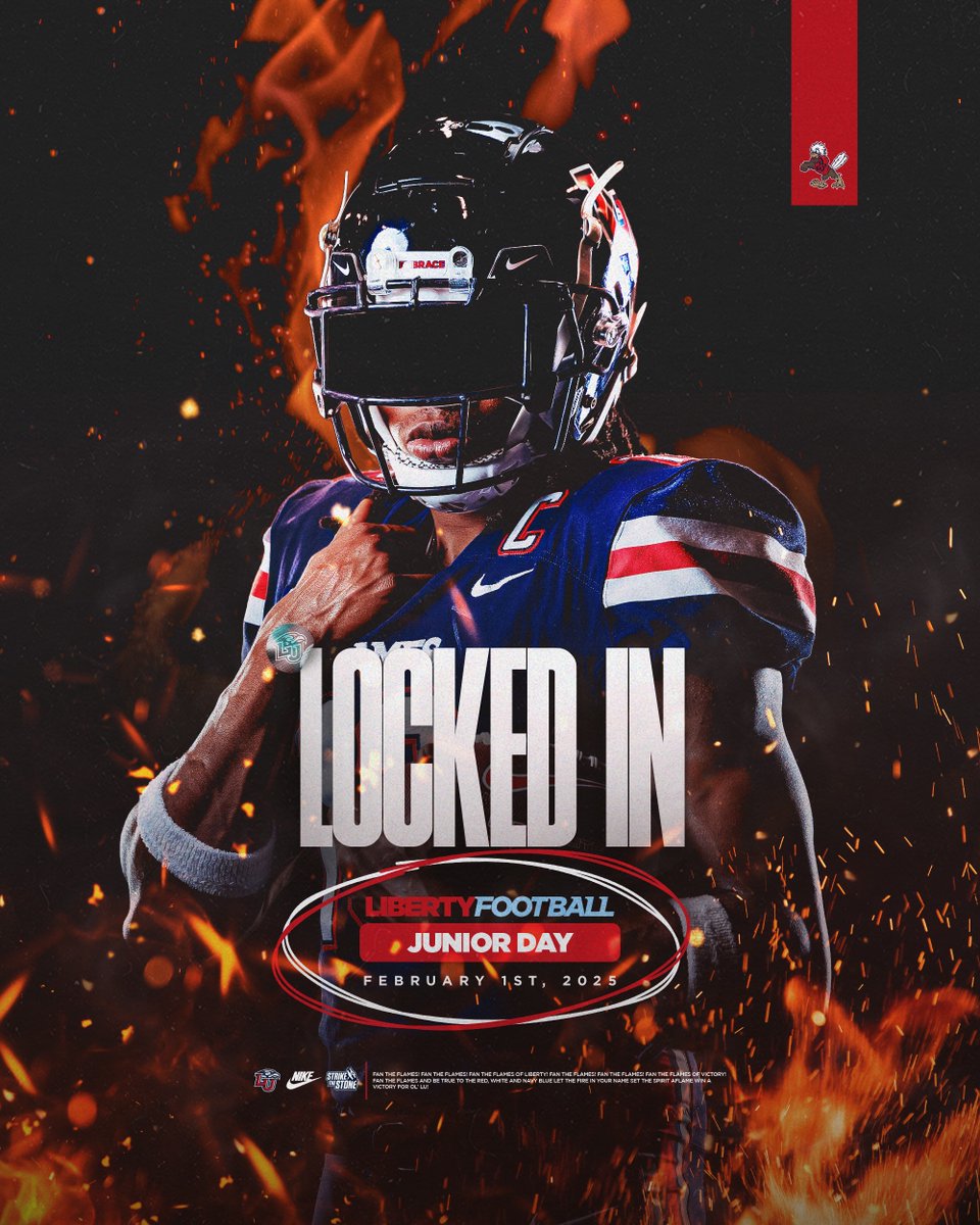 I had a great visit at Liberty University Junior Day! The coaching staff, program, and facilities were top notch. <a href="/Coach_Ladutko/">Cody Ladutko</a> <a href="/CoachAMiller/">Adam Miller</a> <a href="/CHSKnightsFB/">Centennial Football</a> <a href="/RecruitGeorgia/">Recruit Georgia</a> <a href="/NEGARecruits/">Northeast Georgia Recruits</a> <a href="/CoachDiaz78/">Mark Diaz</a> <a href="/QBHitList/">QBHitList.com</a> <a href="/AAppleby12/">Coach Austin Appleby</a> <a href="/RonnieFouch/">Ronnie Kainoa Fouch</a> <a href="/DellMcGee/">Dell McGee</a>  <a href="/CoachKelseyPope/">Kelsey Pope</a> <a href="/CoachOSullivan/">Sean O'Sullivan</a>