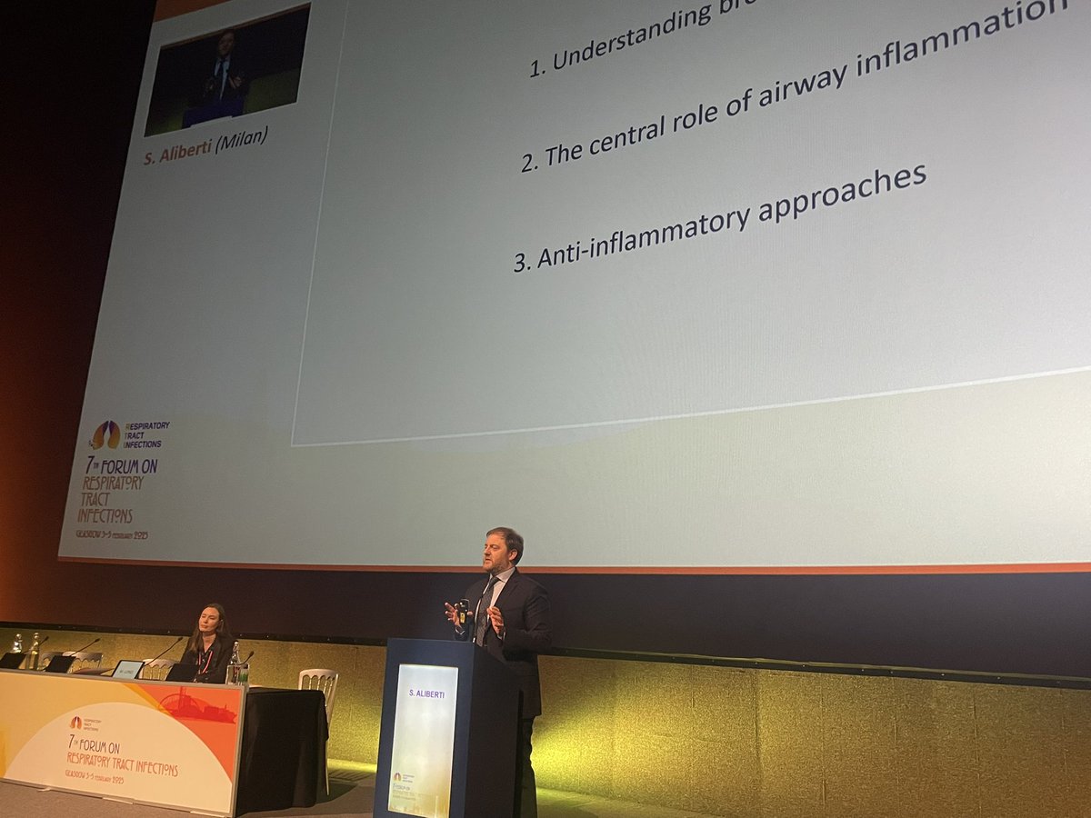James D Chalmers (@profjdchalmers) on Twitter photo My great friend and colleague <a href="/AlibertiStefano/">Stefano Aliberti</a> giving the keynote lecture here is Glasgow on inflammation in bronchiectasis My great friend and colleague <a href="/AlibertiStefano/">Stefano Aliberti</a> giving the keynote lecture here is Glasgow on inflammation in bronchiectasis