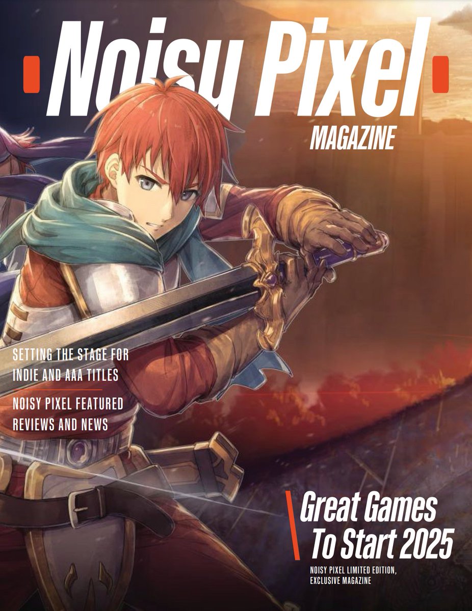 NoisyPixelNews's tweet photo. Noisy Pixel Magazine Issue 2 is available now to Patreon subscribers.

We have reviews and features all presented in that gorgeous magazine formatting.

Thank you for the support; it means the world to us: https://t.co/oarOSpsZWq https://t.co/651HpWYwWI