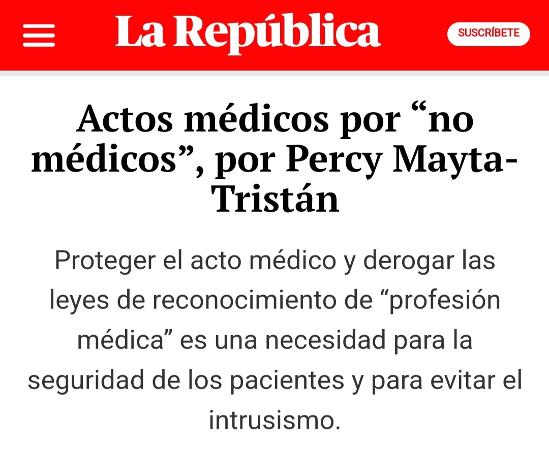 MaytaTristan's tweet photo. "la atención y seguridad del paciente se logran con la participación de todos los profesionales de la salud, donde todos son importantes, pero cada uno debe actuar dentro de las competencias para las cuales ha sido formado."
https://t.co/UF7p6mTpWb
@CMP_PERU @priegal https://t.co/096AwIoMXx