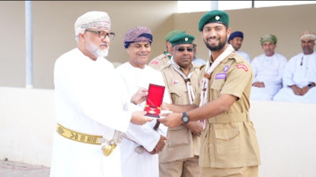 edugovsbt3501's tweet photo. *تهنئة*
يسر إدارة المدرسة أن تقدم التهنئة لقادة وحدتها الكشفية الذين تألقوا في مهامهم بالمخيم الشتوي الذي نظمته المديرية العامة للكشافة والمرشدات بمخيم السلطان قابوس الكشفي بولاية المصنعة في الفترة ٢٦ /١ - ١/ ٢ / ٢٠٢٥م حيث حصلوا على وسام المجيدين بكل جدارة.. https://t.co/7GU4u9E5uG