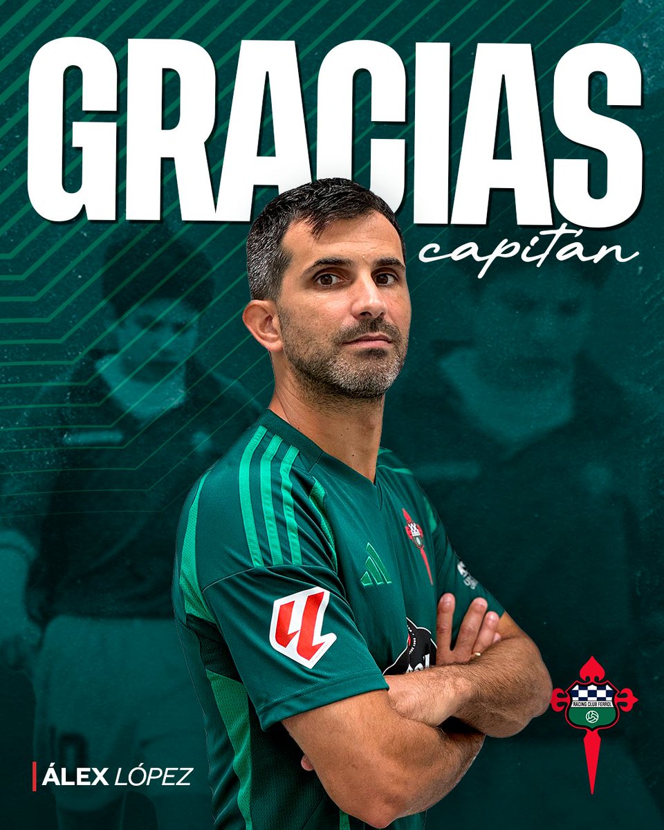 racingferrolsad's tweet image. 💚 Racinguistas, non é doado atopar as palabras para comunicar a noticia que nos toca dar nestes momentos...

📄 COMUNICADO OFICIAL | Álex López deixa de vestirse de corto para asumir outras funcións dentro do organigrama do clube

📰  racingclubferrol.net/noticias/oh-ca…

#actualidadeRCF…