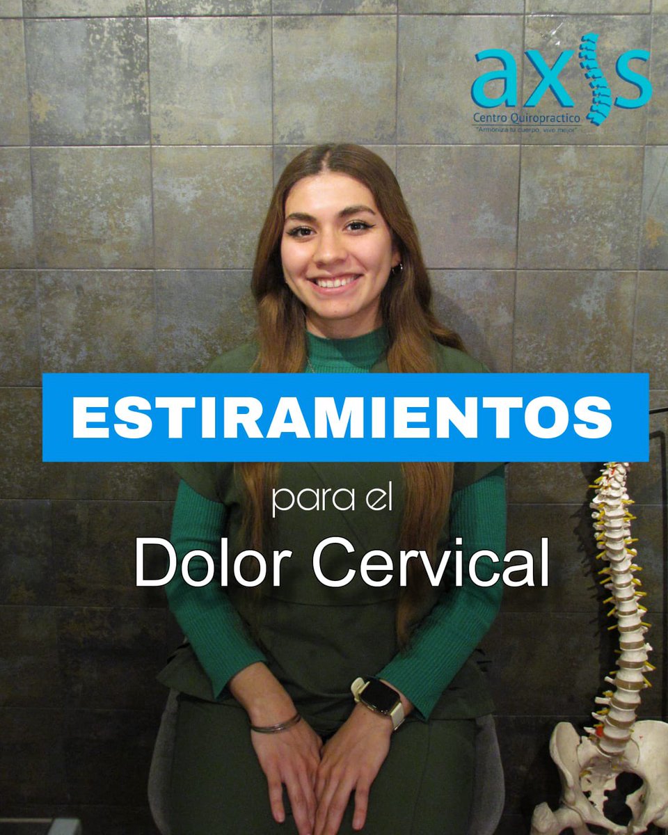 AxisCentro's tweet photo. Si tienes dolor de cuello, realiza estos ejercicios ✅⭐️🫰🏻 https://t.co/6hNabwm2eS