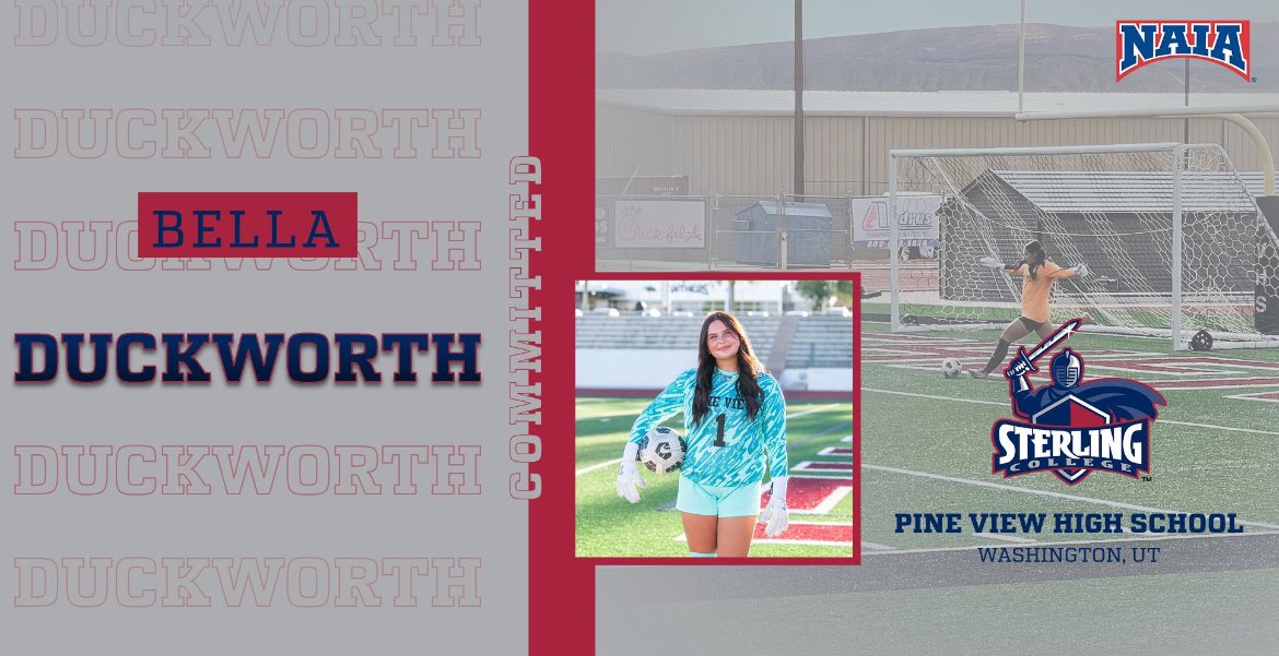 🚨Commitment🚨We are excited for Bella to join our program next fall! Welcome to Sterling!!! #SwordsUp ⚔️⚽️