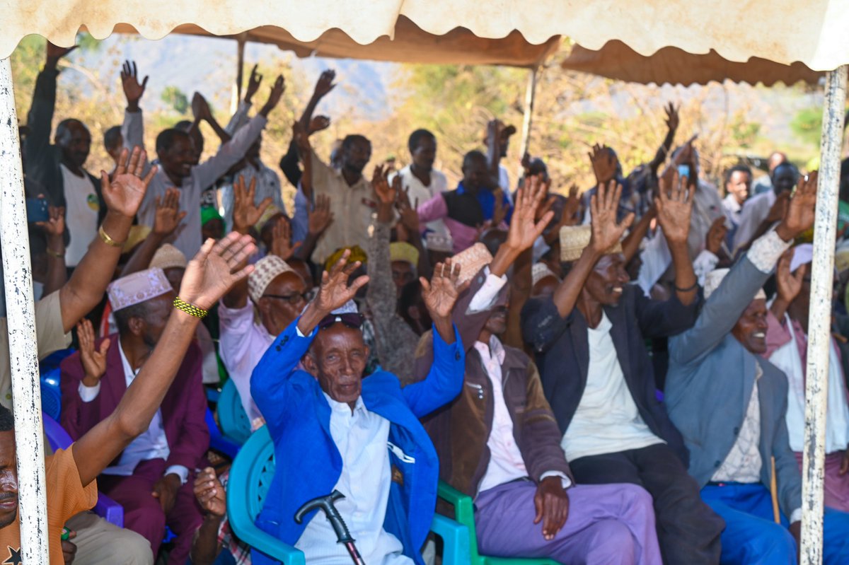 harsama_kello's tweet photo. Commissioned rehabilitation of Golole water project,a vital water resource set to benefit 500 households with clean water for domestic use &amp; livestock.With a capacity for 1,000 livestock, it’s a crucial asset for pastoralist communities in the region.
@NDMA_Kenya
@ASALs_Regional https://t.co/D2auYj3QZG