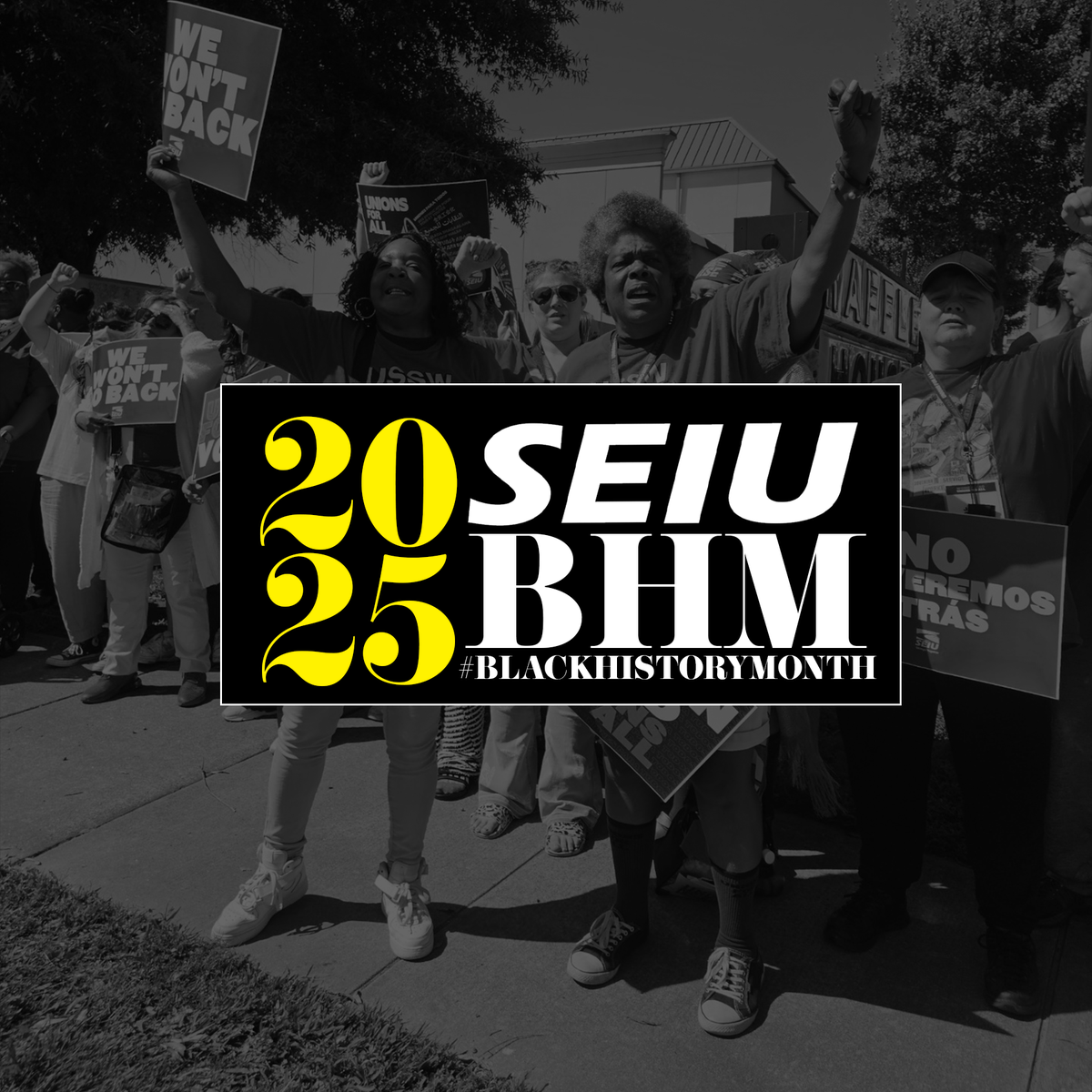 This #BlackHistoryMonth, we celebrate the powerful contributions and rich culture of Black workers who’ve built and shaped this nation—and continue to lead the fight for progress, equity, and justice today. Our work isn’t done and neither is our fight! #bhm