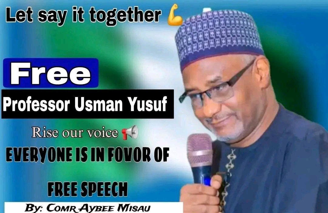 MallamHalypha's tweet photo. #freeprofusman https://t.co/Ij0NCHXuNs