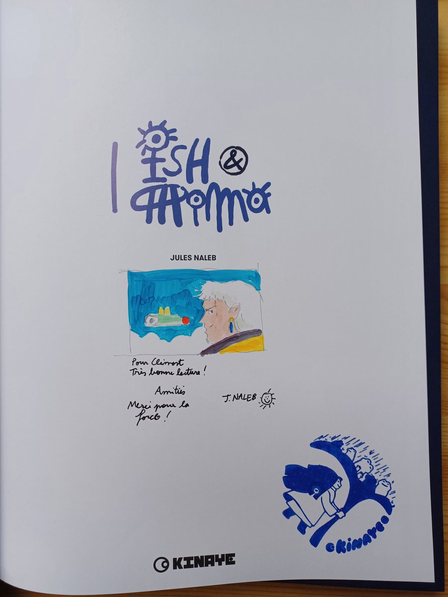 Et enfin et pas des moindres, l'avant première de Ish &amp; Mima, que j'attendais de pied ferme depuis sa découverte l'année dernière. De magnifiques pages au service d'une quête toute aussi belle ! Une très jolie lecture que je vous recommande pour sa sortie officielle !