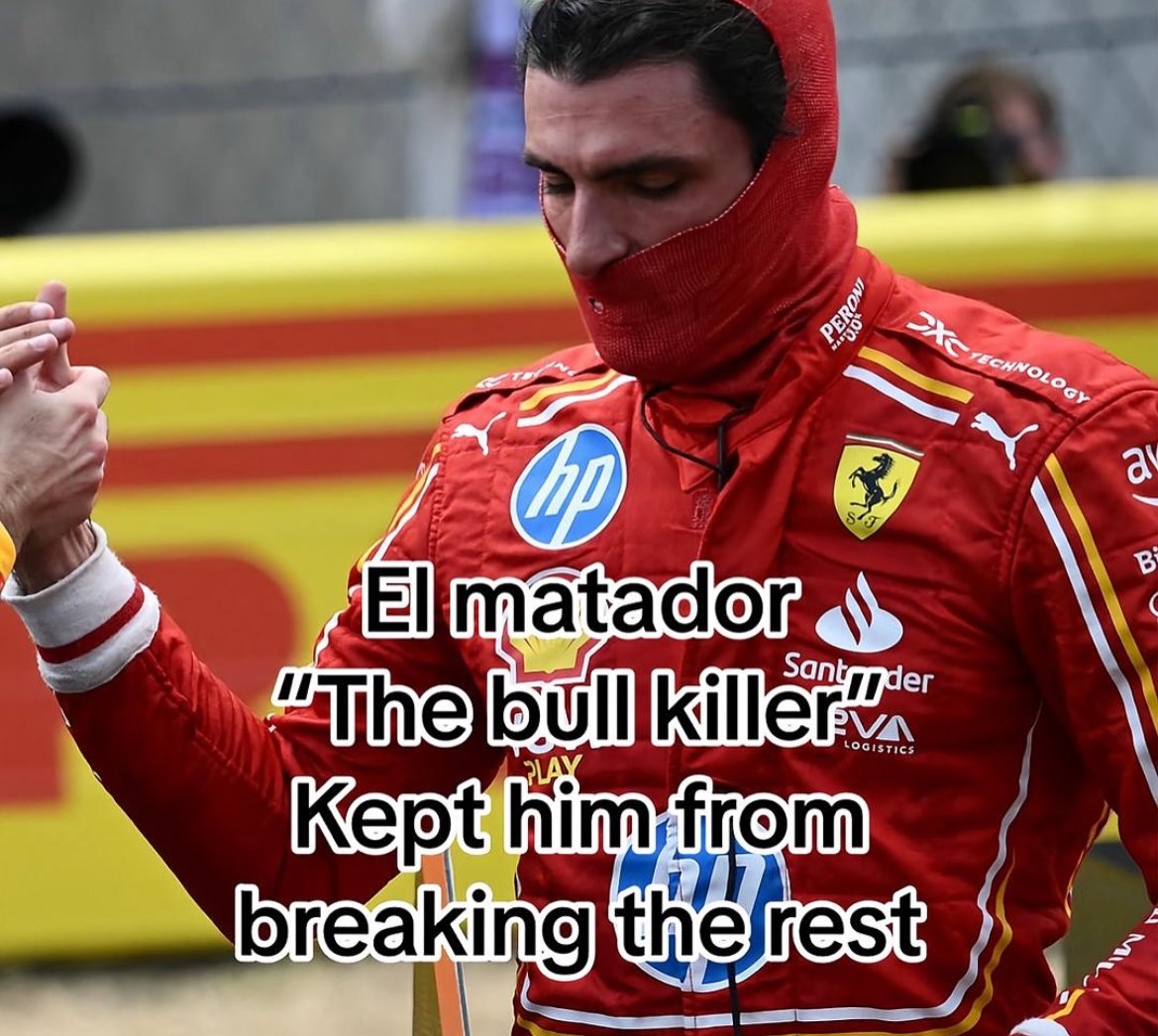 SAINZLOVERS's tweet photo. this hits hard, versainz u never disappoint https://t.co/vjDuHUo4pb