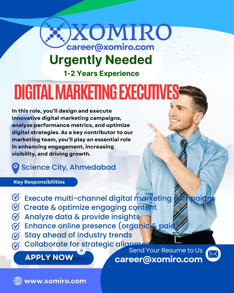 Xomiro - Jobs in India tweet media