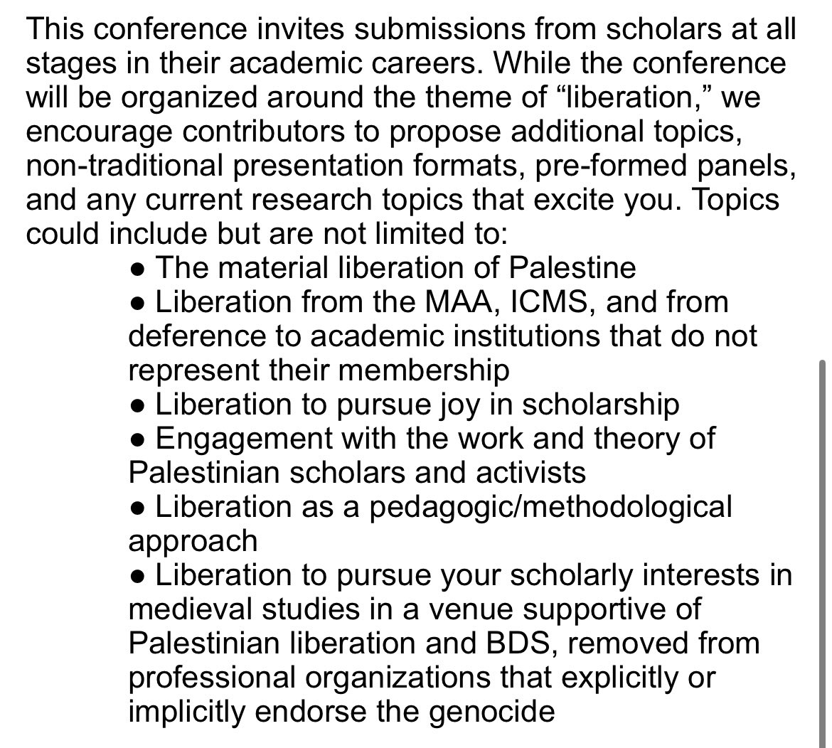 Have things to say about any of these topics, or your own exciting idea related to the theme of liberation? Submit your abstract (300 words) by the shiny new deadline of FEBRUARY 14th!!

See full CFP and submission form at tinyurl.com/oams25