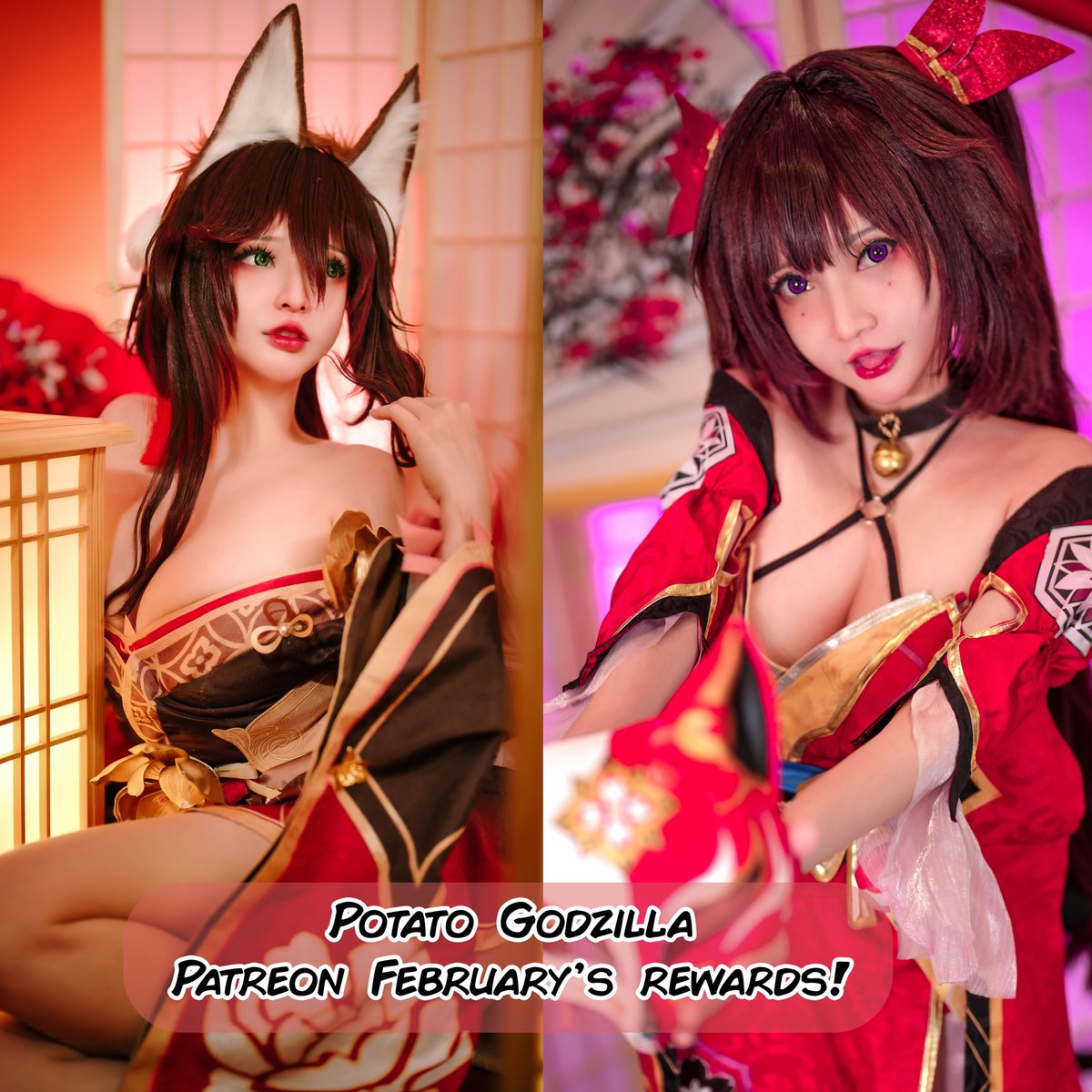 I can't decide which character is my favorite #HSR, so I'll cosplay them one by one!! 👀 

So between Fugue and Hanabi, who do you like better? 🥰🥰🥰

———

🔗 #Support Check link on my BiO! https://t.co/pMqTuiyoz5