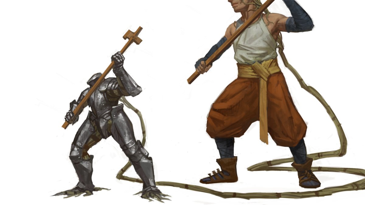 It's not enough making a Vine Mech.
One needs highly trained pilots able wield its power.
The main way to learn to do so is by using a highly faithful scaled reproduction, which develops the finesse and kinesthetics required for the real thing.

New video soon, link in profile!