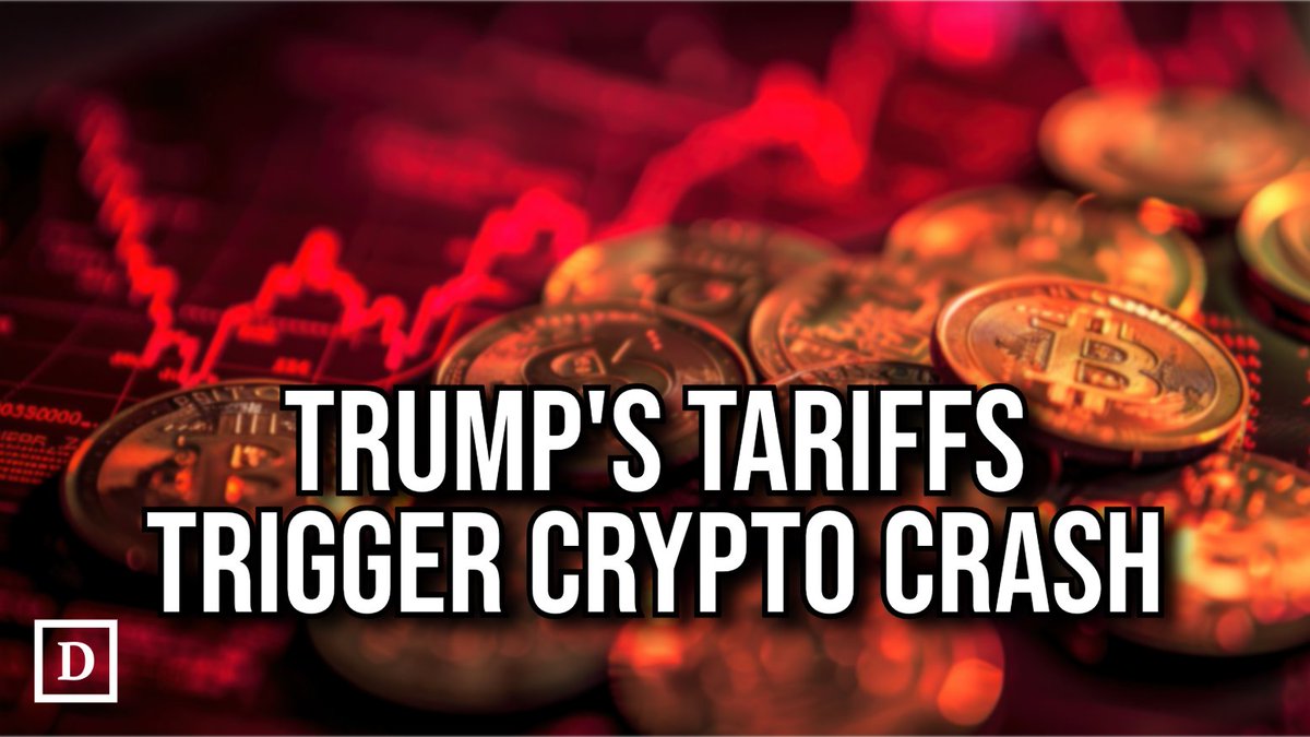 Crypto markets crashed on Sunday night following new U.S. tariffs imposed  by President Trump. Bitcoin and Ether plunged as low as $92K and $2100,  respectively, before recovering this morning. https://t.co/5L96tFkjOc