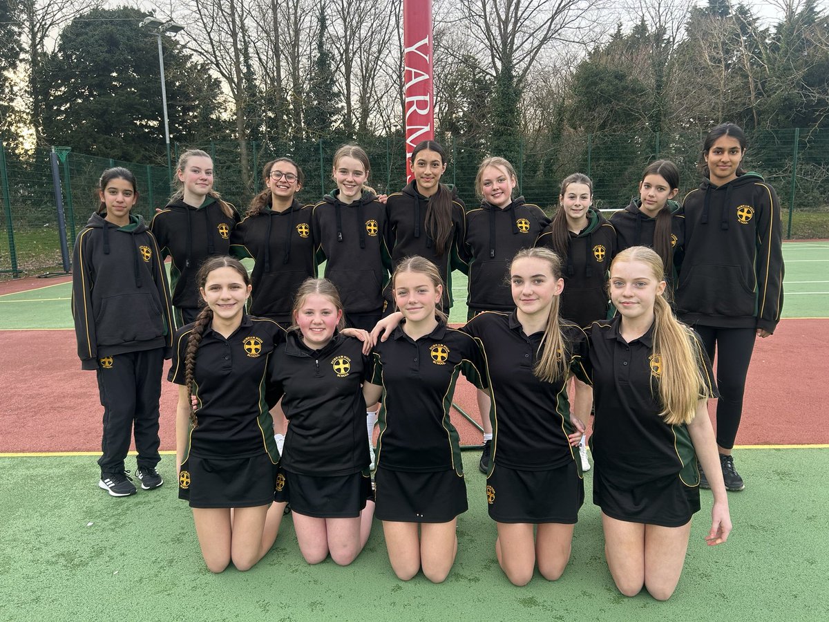 Well done to our U13 and U14 Netball teams who played against Yarm School tonight.  Against Yarm’s B team, the U14’s won 14-7 and in a closely contested match the U13’s lost 29-30. Congratulations to our POM’s Mia and Carola Elin. #teamwork