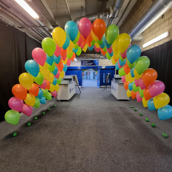 Thanks to Talbots Solicitors for booking with us once more for their annual #event at <a href="/Edgbaston/">Edgbaston Stadium</a> 
This year's theme was 80s inspired with neon balloons, ostrich feathers and arches.
#corporateevent #partytime