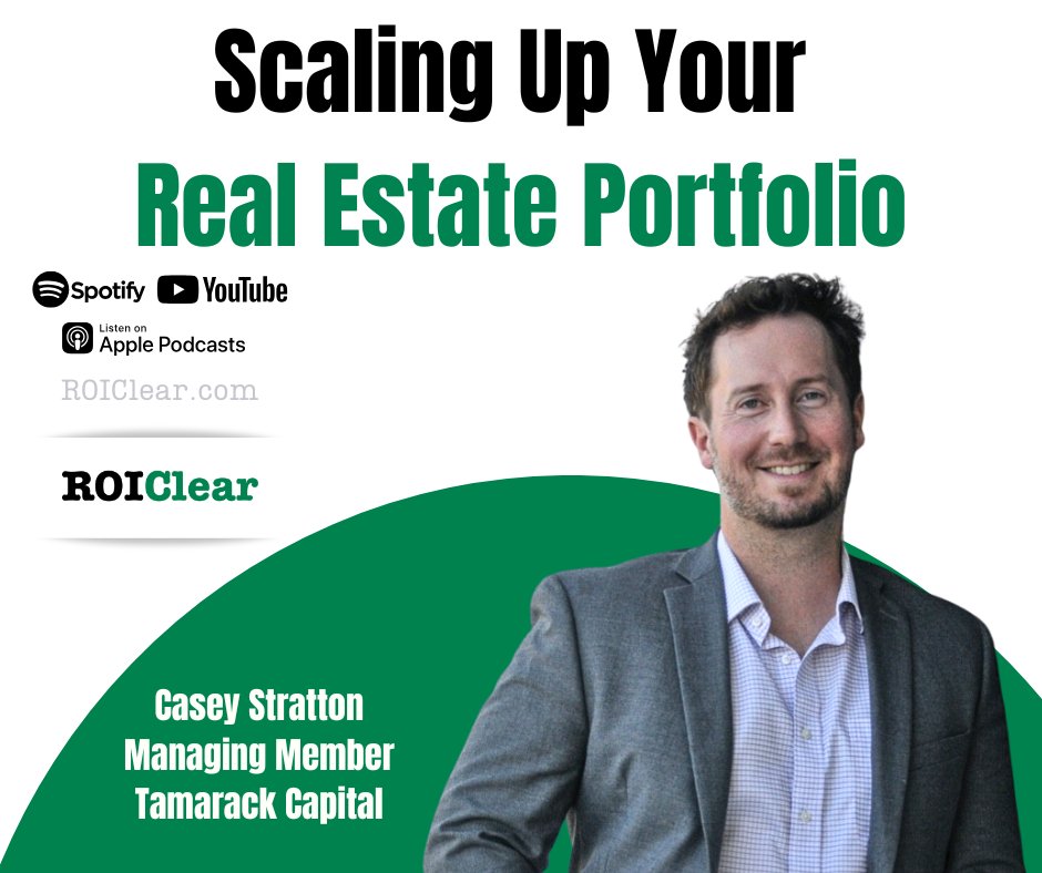 Casey Stratton: Scaling Up Your Real Estate Portfolio

Youtube: youtu.be/fnF4WeJh50Q
Apple Podcast: podcasts.apple.com/us/podcast/sca…
Spotify: open.spotify.com/episode/7mm63C…

#ROIClear
#Entrepreneurship​
#Business 
#RealEstate