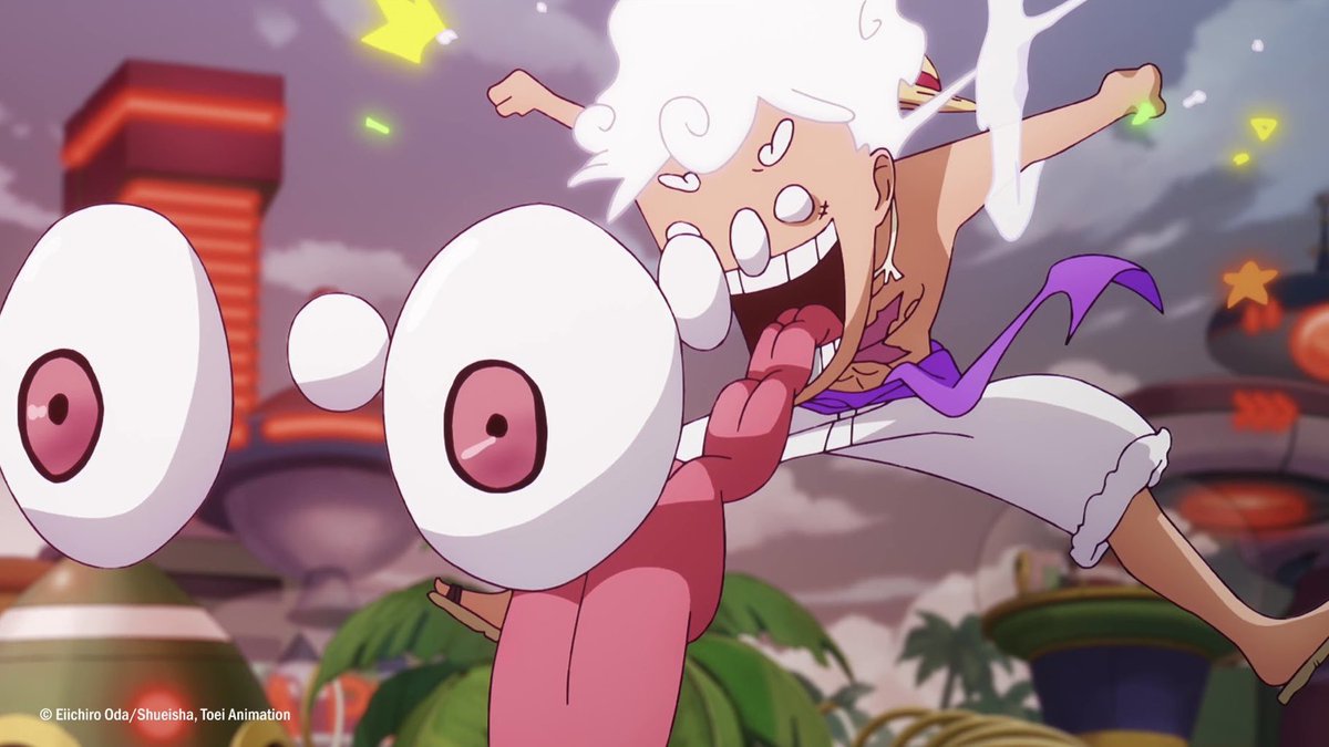 animetv_jp's tweet image. Luffy's GEAR FIVE is always fun to watch! 

— Watch ONE PIECE on Crunchyroll!