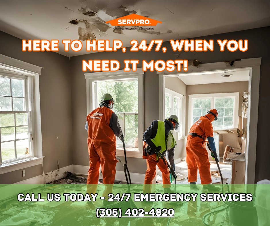 DO NOT HESITATE TO CALL US IN TIMES OF HELP! HERE TO SERVE YOU ANYTIME 😊 ❤️ #SERVPRO #LIKEITNEVERHAPPENED #TWENTYFOURSEVEN