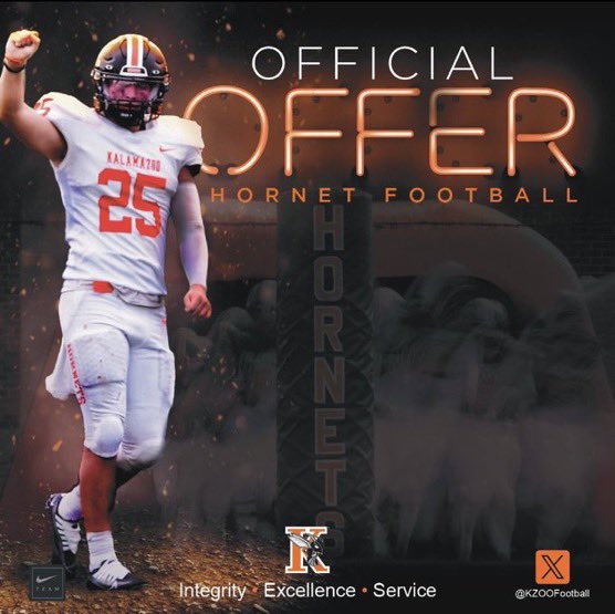 Liam Distelzweig (@liamdisco12) on Twitter photo After a great visit and talk with <a href="/CoachKrajacic/">Coach K</a> I’m blessed to receive an offer from Kalamazoo Football!
<a href="/CoachZorboKZOO/">Coach Zorbo</a> <a href="/KzooFootball/">Kalamazoo College Football</a> <a href="/FGR_Football/">FGR Football</a> <a href="/FGRathletics/">Fr. Gabriel Richard</a> After a great visit and talk with <a href="/CoachKrajacic/">Coach K</a> I’m blessed to receive an offer from Kalamazoo Football!
<a href="/CoachZorboKZOO/">Coach Zorbo</a> <a href="/KzooFootball/">Kalamazoo College Football</a> <a href="/FGR_Football/">FGR Football</a> <a href="/FGRathletics/">Fr. Gabriel Richard</a>