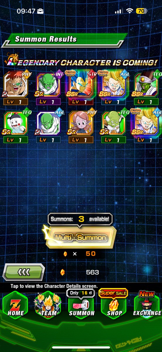 DannyJanssen_97's tweet photo. This kind of luck (within 450DS) can only mean certain shafting for the part 2's oh so secret Dokkan Fest 😉

#Dokkan10thAnniv https://t.co/jrQtqFfpGe