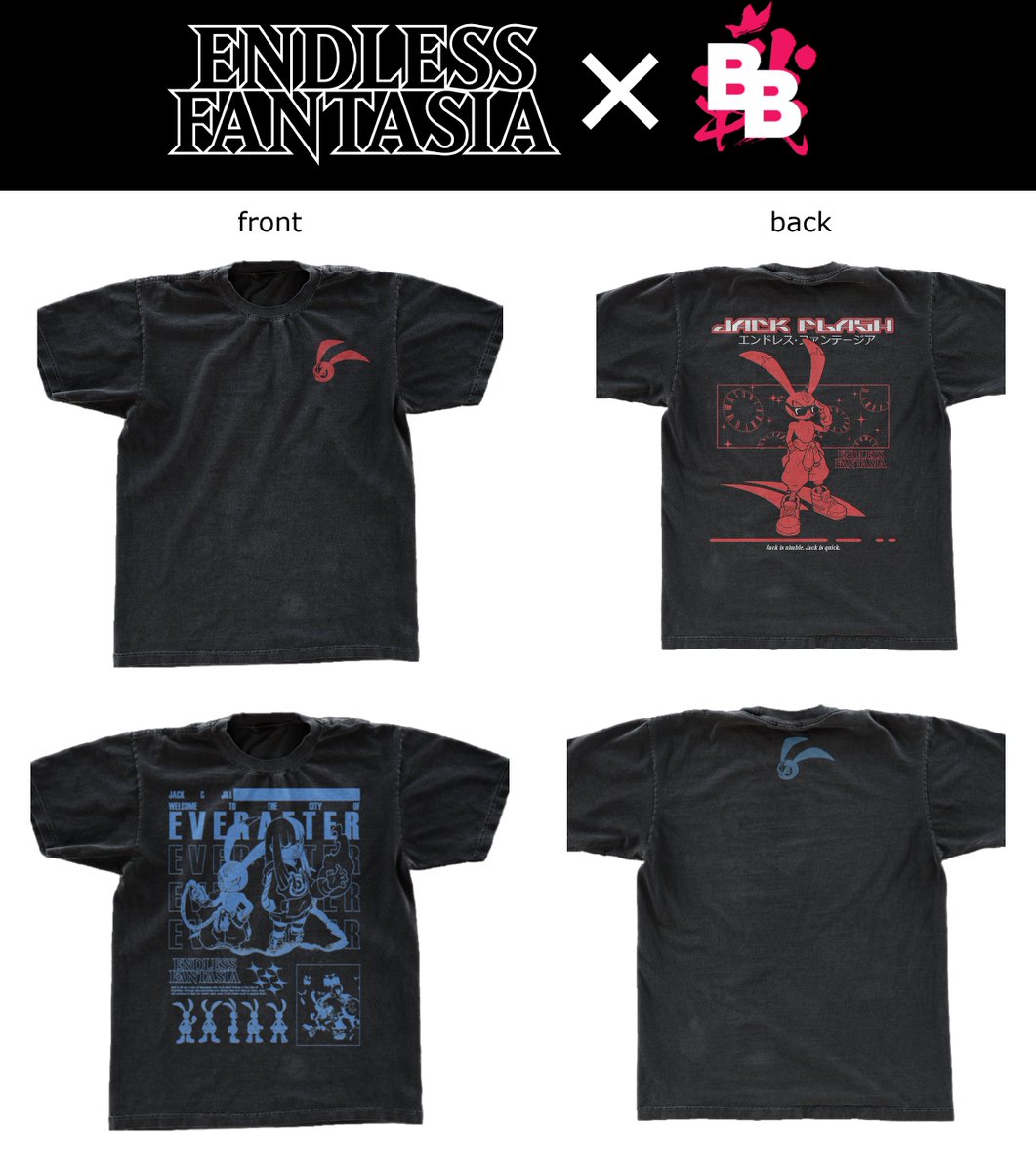 Danny8bit's tweet photo. Endless drip. Endless swag. ENDLESS FANTASIA.

Excited to announce that I'm collabing with @bossbattles for my first-ever pieces of ENDLESS FANTASIA merch -- two dope t-shirts that I helped design!!

You can buy them here: https://t.co/53R8MWALzw https://t.co/rRKU784fjO