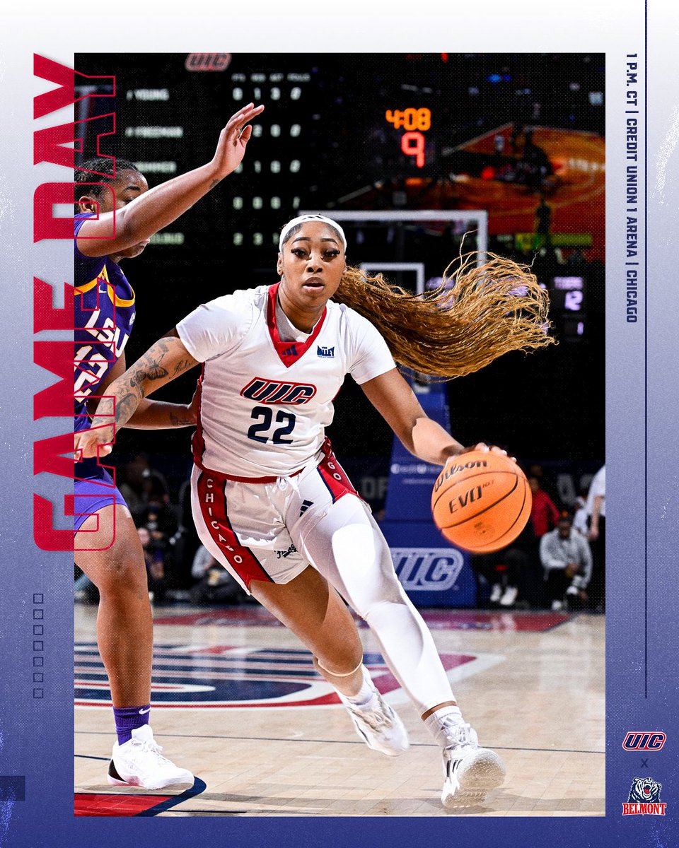 UIC W. Basketball π₯π (@uic_wbb) on Twitter photo Daytime basketball in Chicago! π₯
π: <a href="/BelmontWBB/">Belmont WBasketball</a>
β°: 1 p.m.
π: Chicago
ποΈ: <a href="/CU1Arena/">Credit Union 1 Arena</a>
π: uicflam.es/fog
πΊ: uicflam.es/ckw
π»: uicflam.es/7gd
ποΈ: uicflam.es/4753fa
#ChicagosCollegeTeam Daytime basketball in Chicago! π₯
π: <a href="/BelmontWBB/">Belmont WBasketball</a>
β°: 1 p.m.
π: Chicago
ποΈ: <a href="/CU1Arena/">Credit Union 1 Arena</a>
π: uicflam.es/fog
πΊ: uicflam.es/ckw
π»: uicflam.es/7gd
ποΈ: uicflam.es/4753fa
#ChicagosCollegeTeam