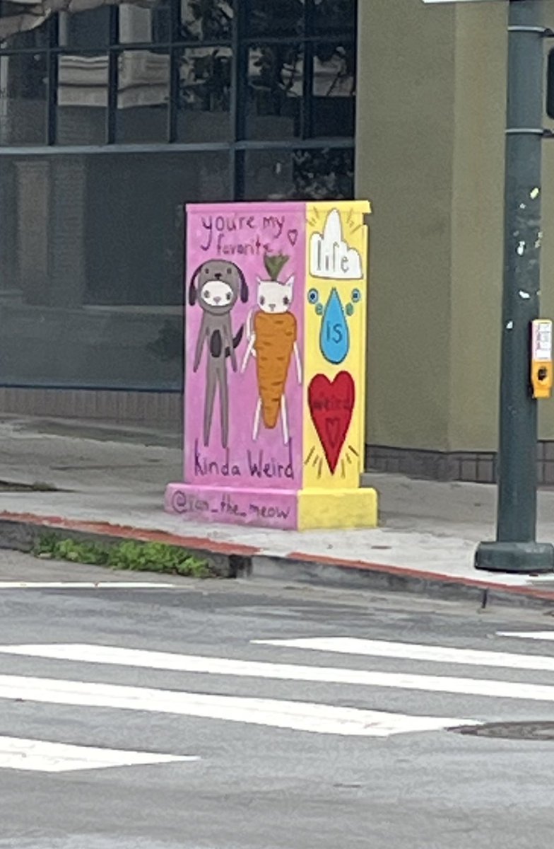 derabkin's tweet image. How much did the city of San Francisco pay artists to paint these?