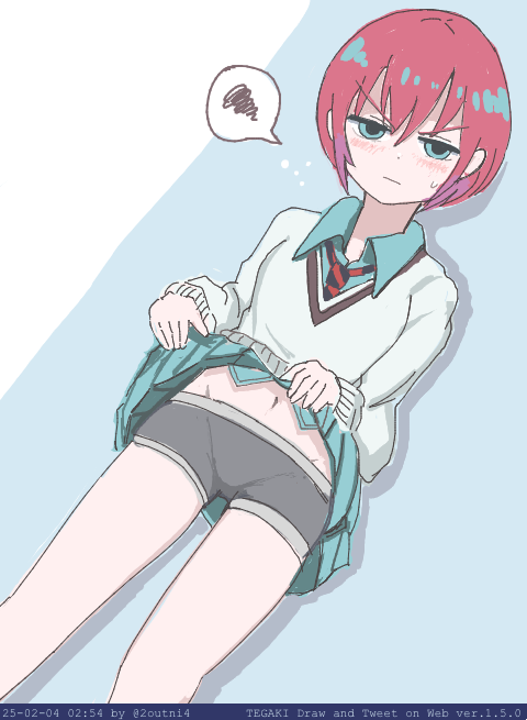 「ジト目マチュ。。。。。。。。。。 #tegaki_dt 」|24のイラスト