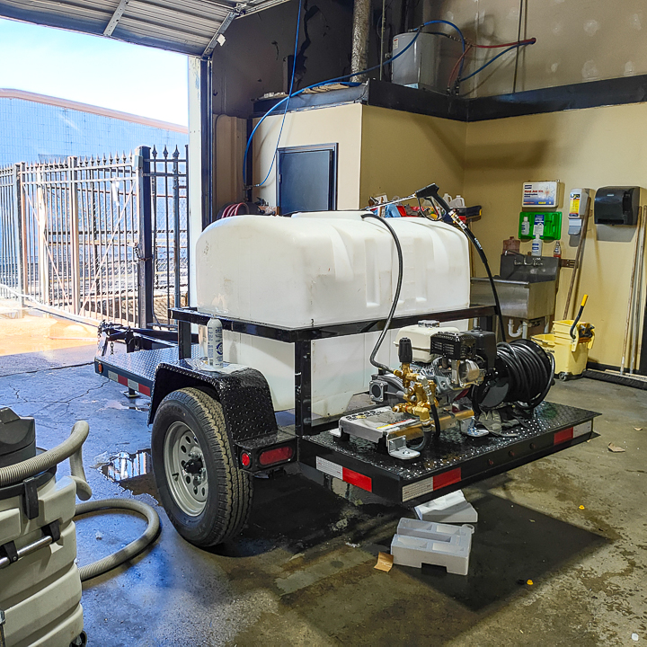 In the shop today, building out a sweet Cougar Catamount 200 Trailer with a Landa HD40/40G.  This is an economical build with plenty of power.  Just add some hustle to this unit and go make some $
Explore the possibilities here:  ow.ly/SBVn50Uyn7O