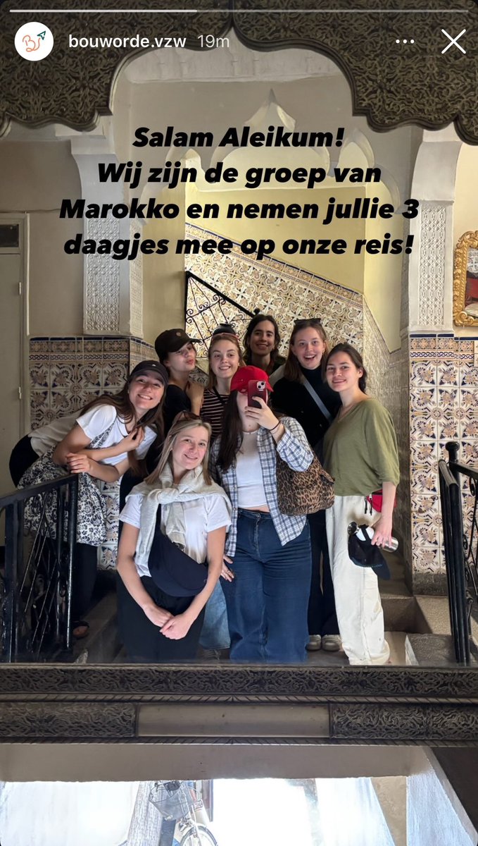 bouwspiegel's tweet photo. Tijdens de lesvrije week als vrijwilliger gaan meedraaien in een opvangplek voor straatkinderen in Marokko.

Vind het knap van onze oudste dochter en de 7 andere jongedames!

👏🏻👏🏻👏🏻 https://t.co/IzwdmNTAue