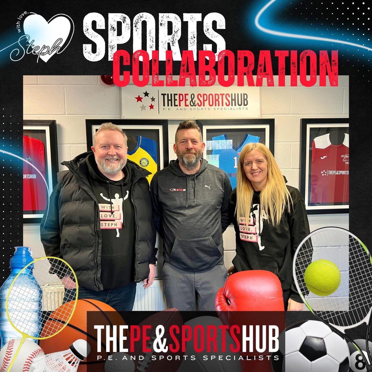The PE &amp; Sports Hub were fortunate to cross paths with <a href="/withlovesteph/">Stephanie Weitz</a> last year and we were blown away with what they do and the huge impact they have.  We are very excited about our partnership and look forward to what we can achieve together.