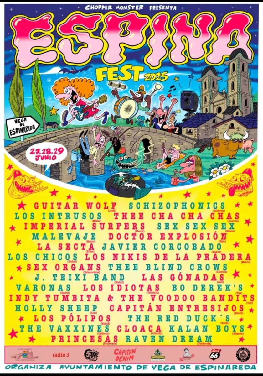 Una alegría enorme de formar parte del Espinafest 2025 Presentando nuestro disco open.spotify.com/album/60L2ospB…