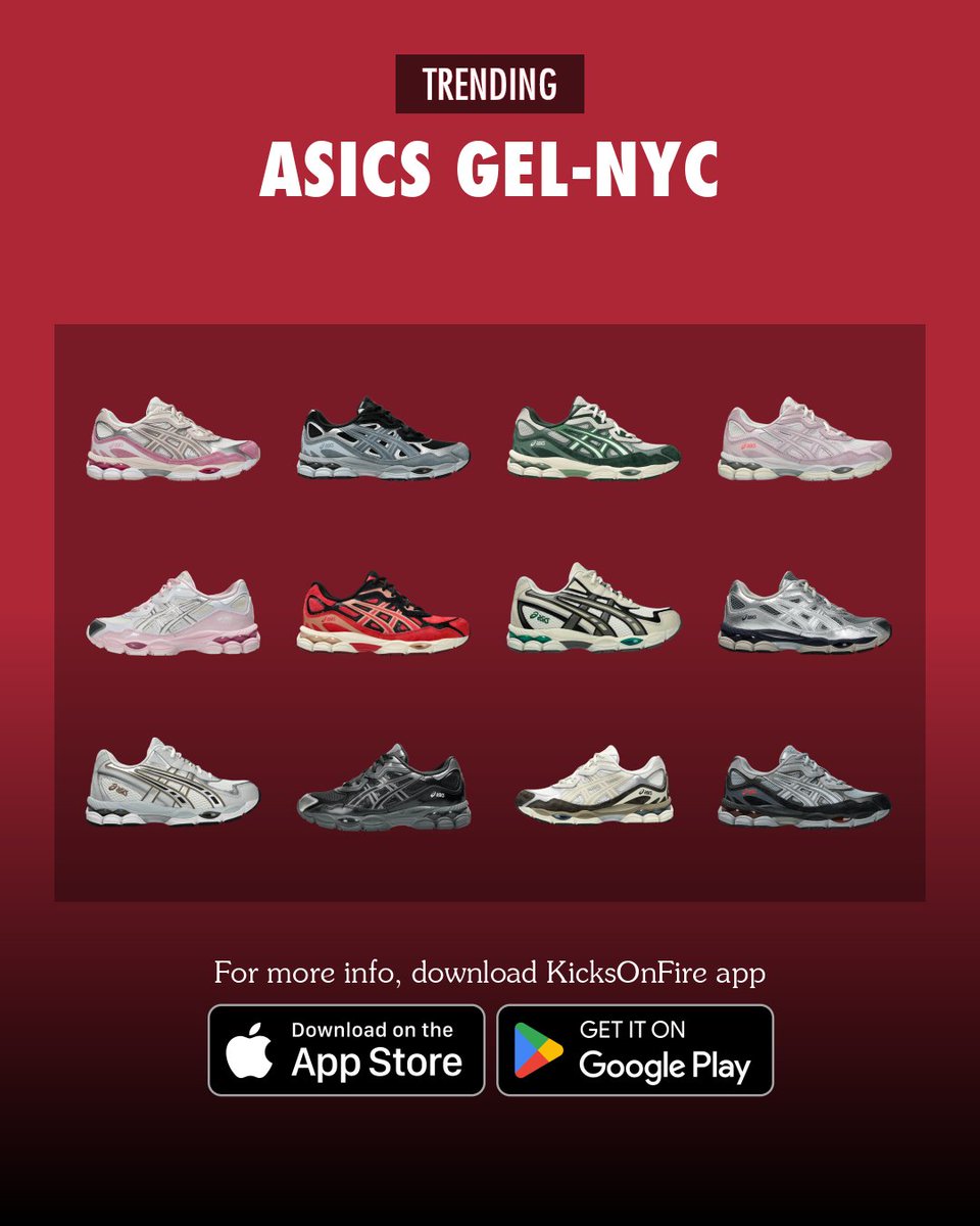 Asics Gel-NYC Gravel / Black / Infrared 𝗖𝗼𝗹𝗼𝗿𝘄𝗮𝘆: Gravel