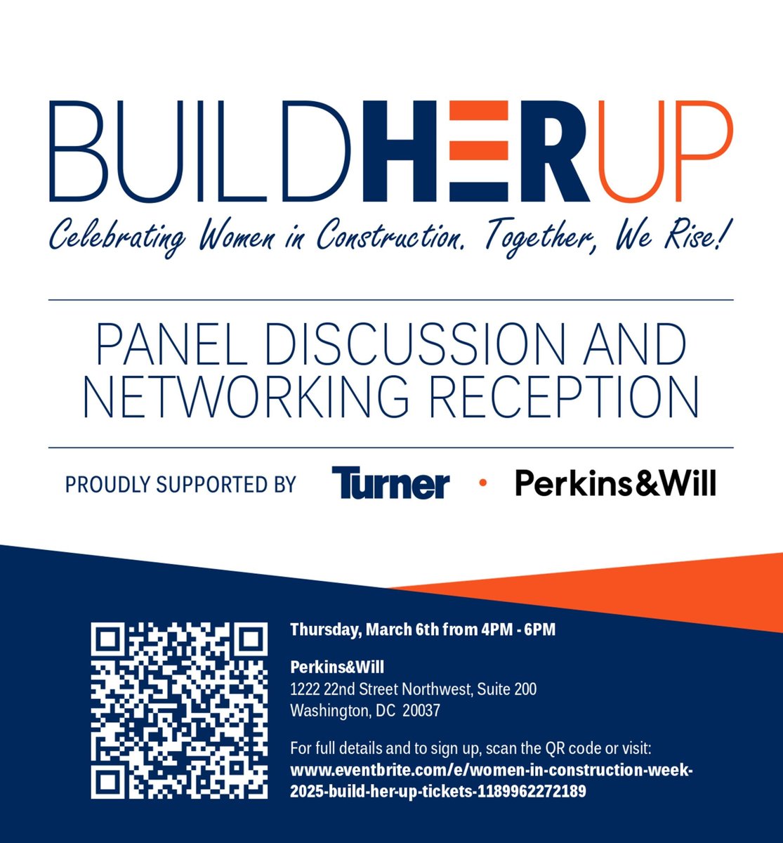 Join Turner Construction and Perkins &amp; Will for an inspiring panel discussion and networking event celebrating the achievements and contributions of women in the construction industry. 

Sign up here: bit.ly/4hC07wM