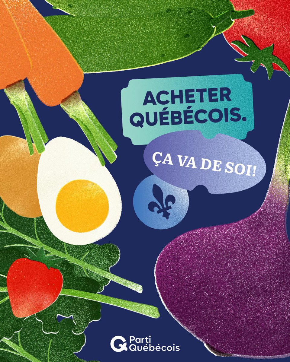 partiquebecois's tweet photo. Les produits québécois n’ont rien à envier aux autres… 😉 Voici quelques-unes de nos suggestions pour votre panier d’épicerie. 🛒
Vos produits favoris ne figurent pas dans cette liste? Nous voulons les connaître! Nommez ou identifiez en commentaires vos producteurs ou transformateurs d’ici préférés.