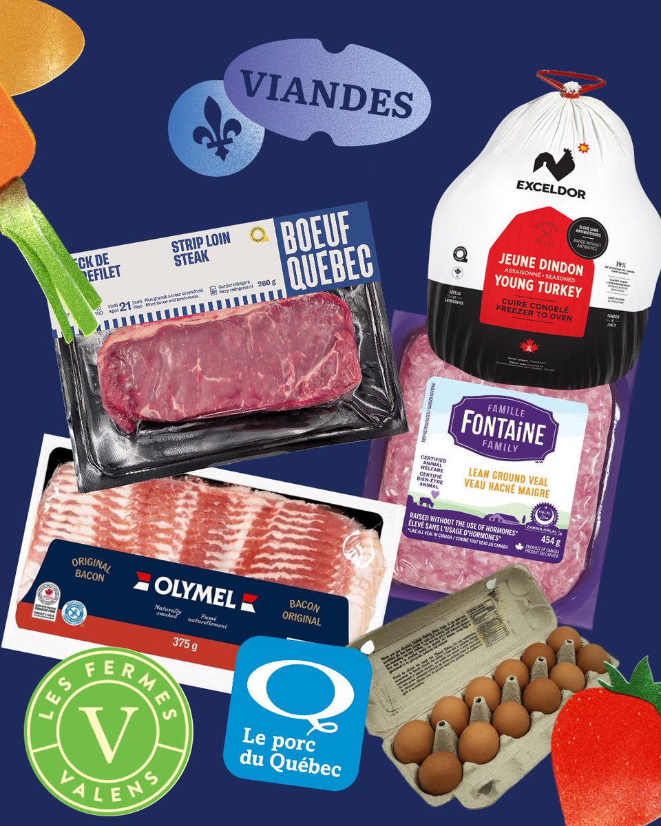 partiquebecois's tweet photo. Les produits québécois n’ont rien à envier aux autres… 😉 Voici quelques-unes de nos suggestions pour votre panier d’épicerie. 🛒
Vos produits favoris ne figurent pas dans cette liste? Nous voulons les connaître! Nommez ou identifiez en commentaires vos producteurs ou transformateurs d’ici préférés.