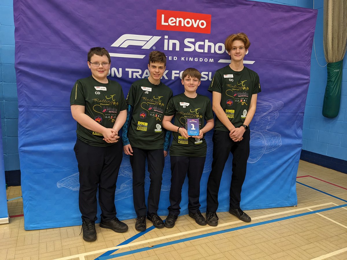 ThorpeSTEMM's tweet photo. Our teams achieved remarkable success in their @f1inschoolsUK debut for East Anglia region. Full Force UK achieving fastest car and Rolling Thunder were crowned Entry Class Champions! Astrapi Motorsports won best portfolio and Dynasty have earned a place in the National Finals!🏎️ https://t.co/m3uB7ifGT2