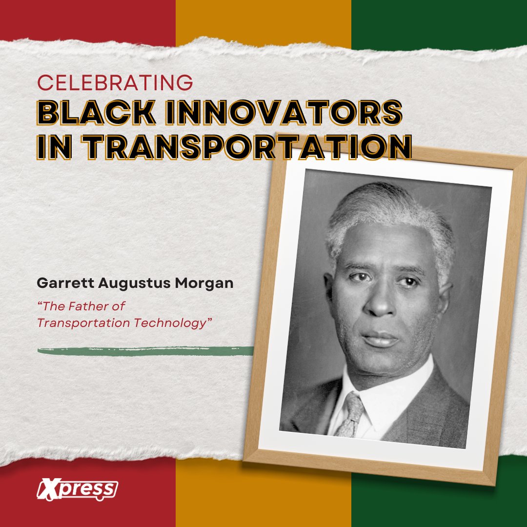 Xpressga's tweet photo. 🌟 Honoring Garrett A. Morgan this Black History Month! 🚦 Inventor of the 3-position traffic signal, he revolutionized road safety and saved lives. His legacy in transportation innovation endures. 💡 #BlackHistoryMonth #XpressGA #TheATL https://t.co/eiIsVUAe0n
