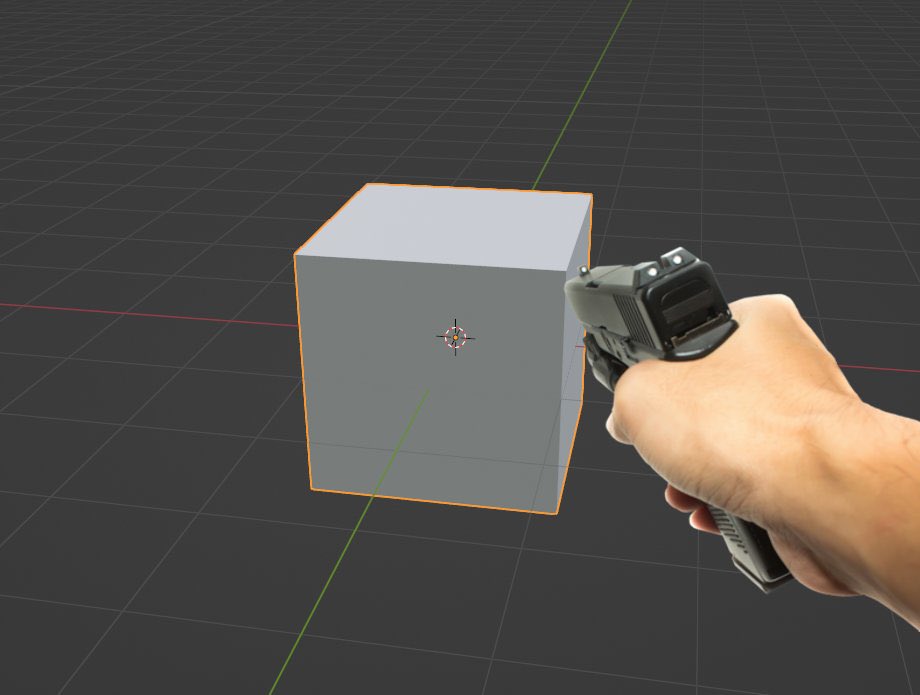 Phantom_TheGame's tweet image. Every 3D model starts with the murder of the default cube