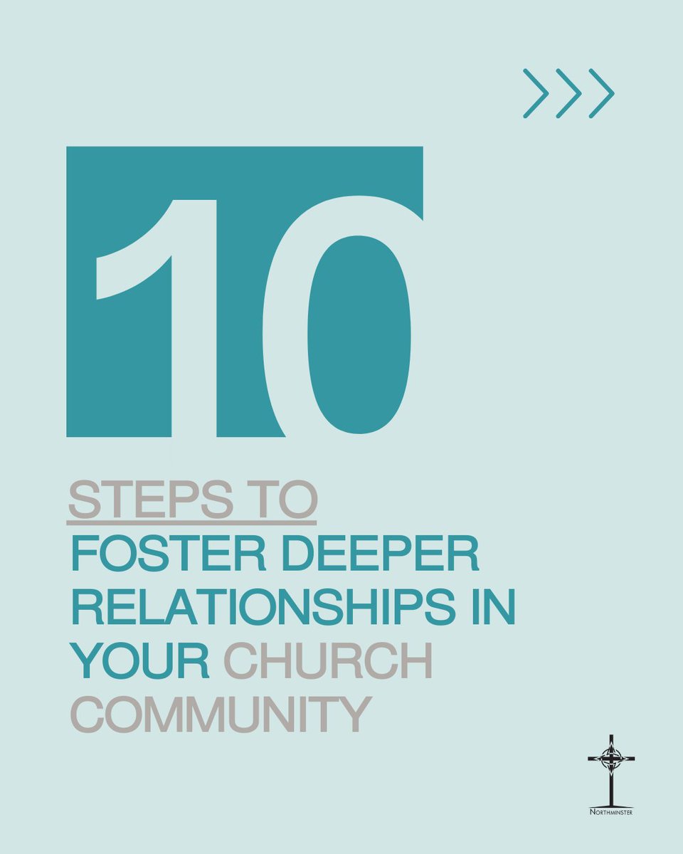 NPCNC's tweet image. Want to deepen relationships in your church? Start with these 10 practical steps! Let’s walk in love, grace, and community. 

#NorthminsterChurch #FaithConnections #ChurchCommunity #FaithInAction #ChristianLiving
