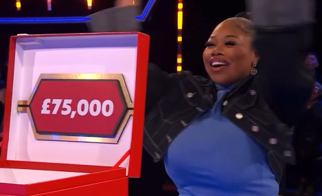 BlazeFirera's tweet photo. Congratulations @naynaylondonxx !!!🥳👏❤️ beyond ecstatic for you, well deserved winner &amp; forever my fav contestant!🥰 #DealOrNoDeal https://t.co/vkX6Du0AuW