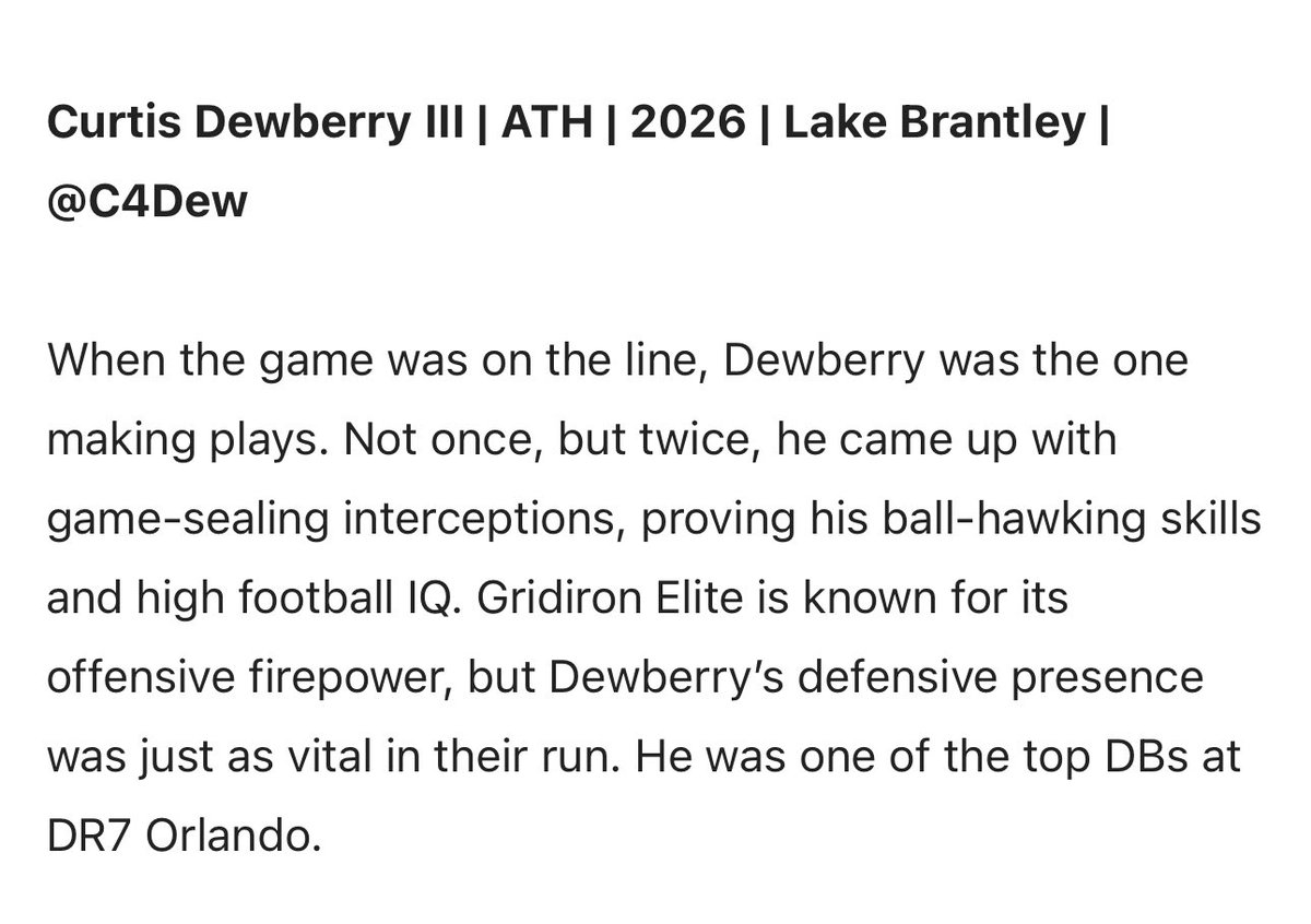 Curtis Dewberry III (@c4dew) on Twitter photo Had a amazing day competing at the DR7 tournament <a href="/DR_SPORTZ/">DRSportz</a> <a href="/RealNews102/">Drew Johnson</a> <a href="/Coach_Kruz/">Garrett Kruczek</a> <a href="/Co_Jackson21/">Chevis Jackson</a> <a href="/Rivals/">Rivals</a> <a href="/JohnGarcia_Jr/">John Garcia, Jr.</a> <a href="/On3sports/">On3</a> <a href="/247Sports/">247Sports</a> Had a amazing day competing at the DR7 tournament <a href="/DR_SPORTZ/">DRSportz</a> <a href="/RealNews102/">Drew Johnson</a> <a href="/Coach_Kruz/">Garrett Kruczek</a> <a href="/Co_Jackson21/">Chevis Jackson</a> <a href="/Rivals/">Rivals</a> <a href="/JohnGarcia_Jr/">John Garcia, Jr.</a> <a href="/On3sports/">On3</a> <a href="/247Sports/">247Sports</a>