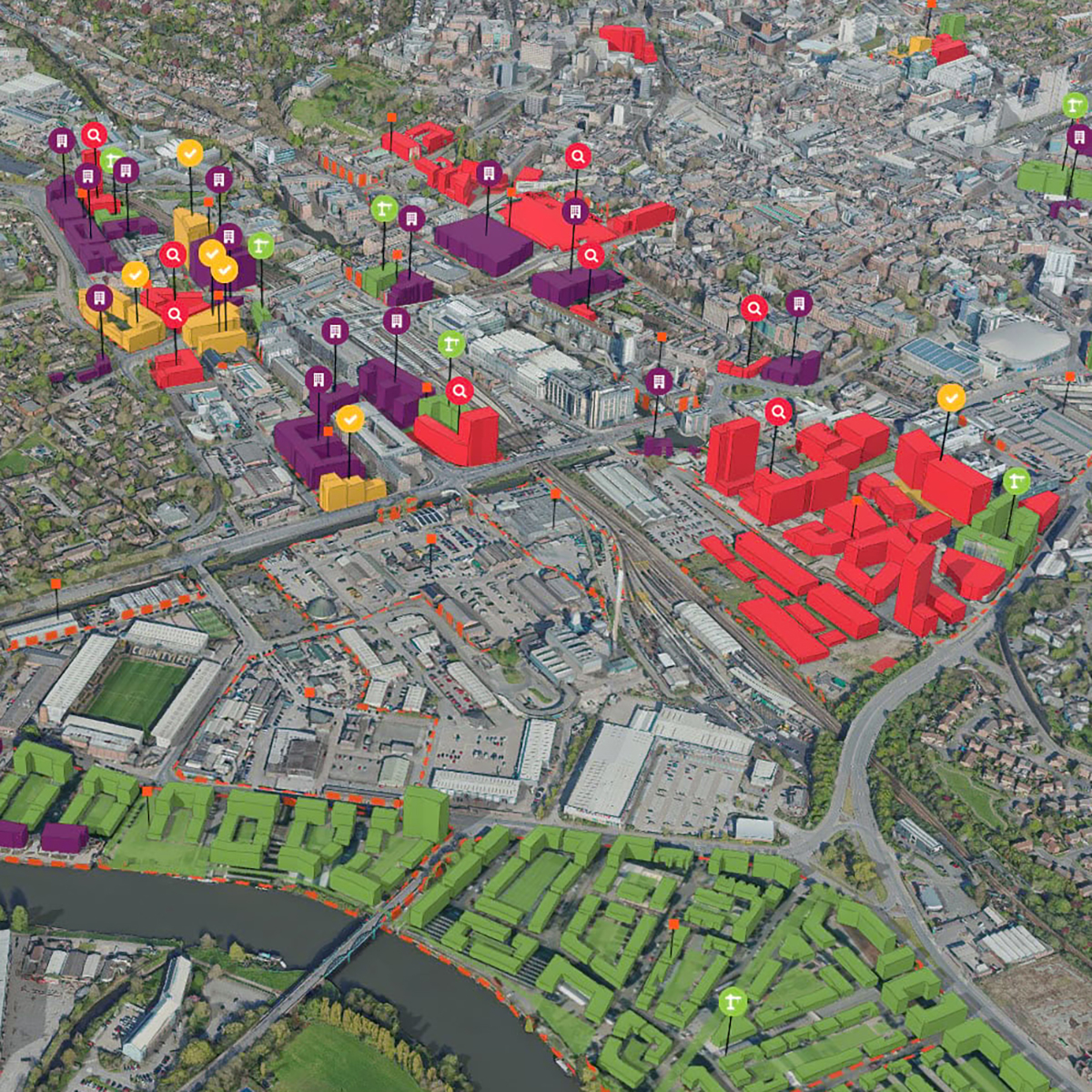 Nottingham, England is embracing the future of city planning! 🌆 Using visualization tech, data analysis, and collaboration, they're transforming the cityscape for urban development. 

Explore their innovative process here: ow.ly/o31T50URogE

#DigitalTwin