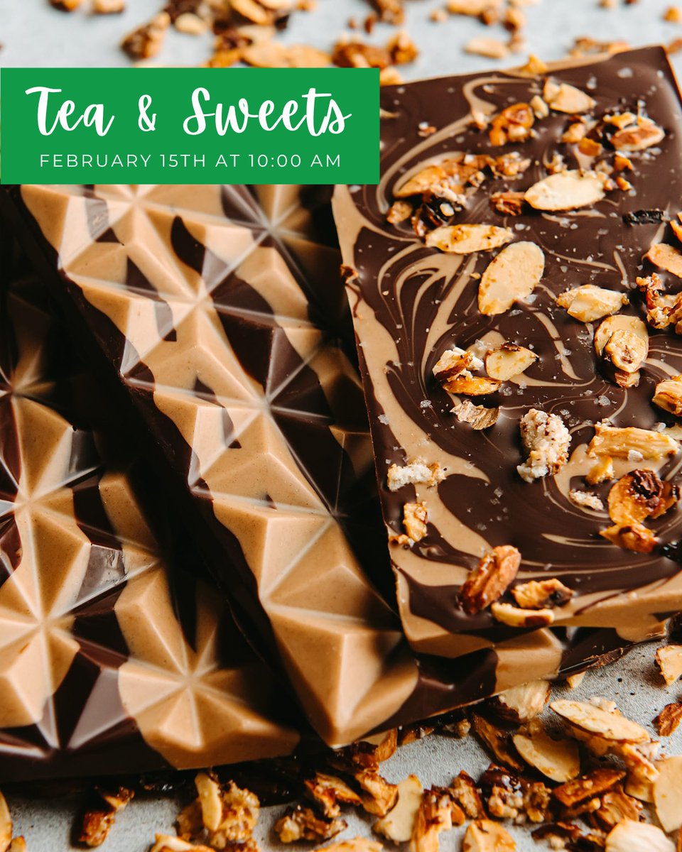 It’s time to indulge! 🍫 Join us on Saturday, February 15th, at 10:00 AM for our eagerly awaited Tea &amp; Sweets Event!

Special Offer: Bring a Valentine (or Galentine) and save!
$35 for one ticket
$60 for two (a sweet $10 discount!)

Reserve your spot - (402) 393-7070