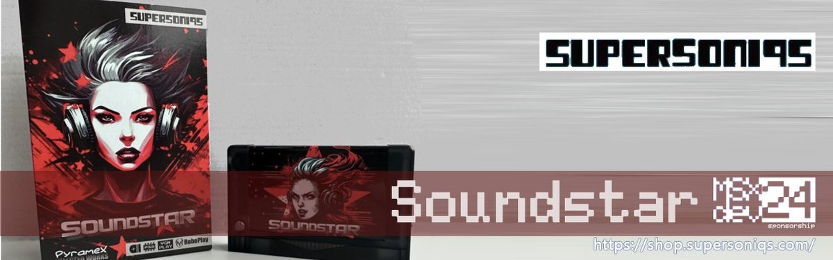 MSXdev24 sponsoring - Supersoniqs Soundstar
msxdev.org/2025/02/03/msx…
#msxdev24