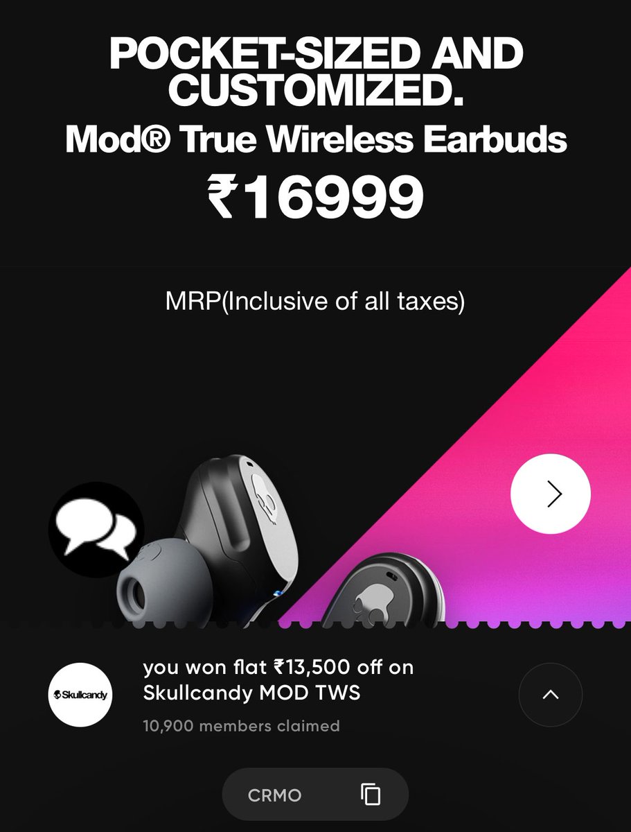 hmohapatra1's tweet photo. @CRED_club 
Ah yes, another elite CRED coupon! Just a fun game of spending coins for discounts that Flipkart already gave. Pure visual entertainment at this point! How ever thanks! https://t.co/cxMPu9EIB8