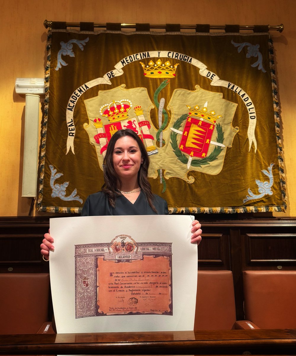 Premio "Resurrección" ICSYL del Hospital Clínico Universitario de Valladolid . Muchas gracias a la <a href="/RealCirugia/">Real Academia de Medicina y Cirugía de Valladolid</a> por el nombramiento de académico corresponsal.