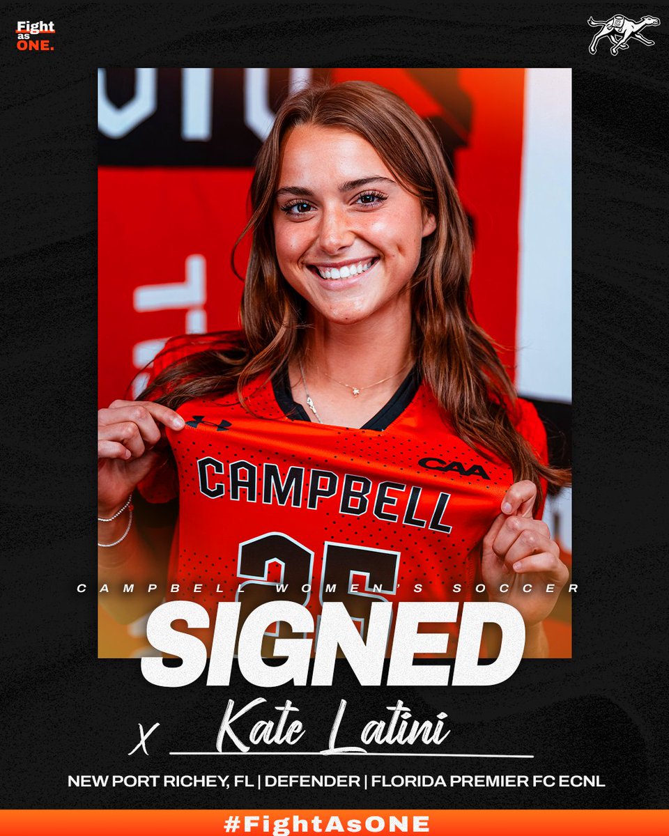 𝐒𝐈𝐆𝐍𝐄𝐃 ✍️ 

Welcome to the Creek, Kate Latini!

#FightAsONE 🐪⚽️